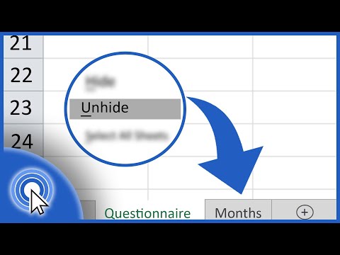 How to Hide Sheets in Excel