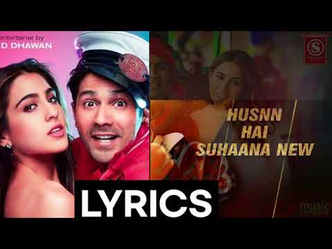 Husn Hai Suhaana | Coolie No.1 | Lyrical Video | HD