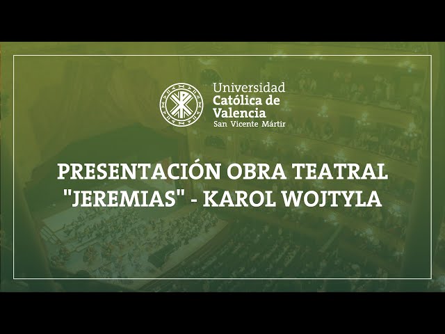 Vídeo relacionado con Jeremías: 1 (Didaskalos WOJTYŁA)