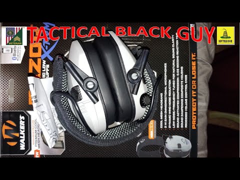 WALKER'S RAZOR X-TRM BLUETOOTH ELECTRONIC EARMUFFS UNBOXING