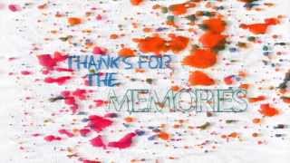 Fall Out Boy-Thanks for the memories(Lyric Video)[HD][HQ]