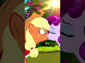 Applejack And Pinkie Pie Are Kissing Mylitlepony Cartoon Mlp Kiss Kissing Love