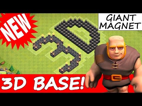 Clash Of Clans | "NEW EPIC 3D BASE" | QUEST TO CHAMPION LEAGUE BASE!