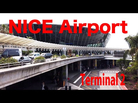 [Tour pelo aeroporto]2022 Nice Airport Terminal 2 Check-in, portão de embarque e área comercial