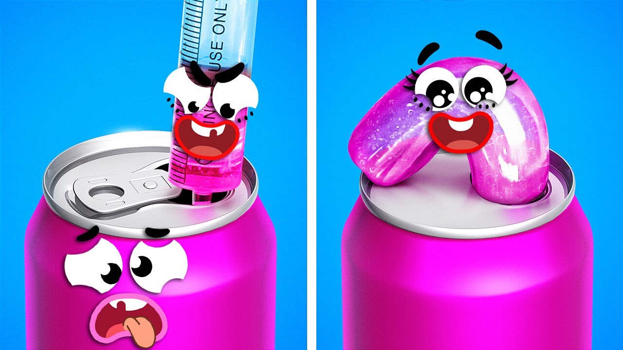 When Food Talks & Doodles Clash | Daily Problems and Awkward Situations by DOODLAND