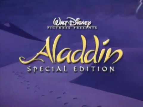 Aladdin (1992) - Home Video Trailer