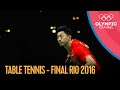 Men's Singles Table Tennis Final - Full Match | Rio 2016 Replays