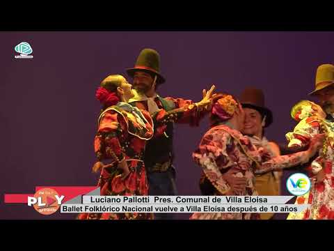 BALLET FOLKLORICO NACIONAL en VILLA ELOISA