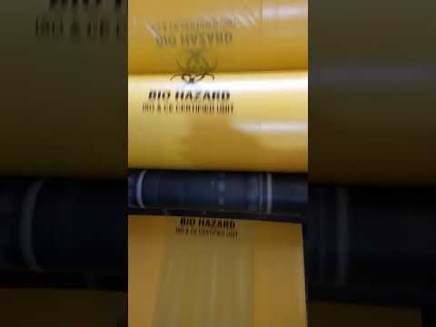 Biowaste solution yellow biohazard bags, capacity: 30-50 lit...
