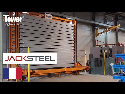 LOGITOWER: JACK STEEL - système de stockage automatisé de barres d'acier