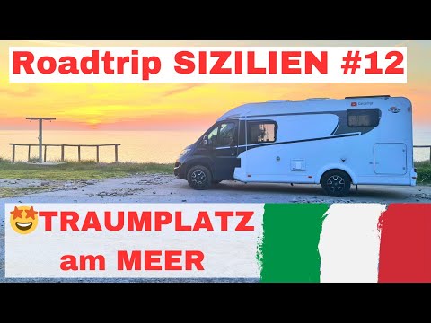 🌞 Sizilien - Schlafen direkt am Meer, einfach traumhaft, schönste Dörfer mit dem Wohnmobil