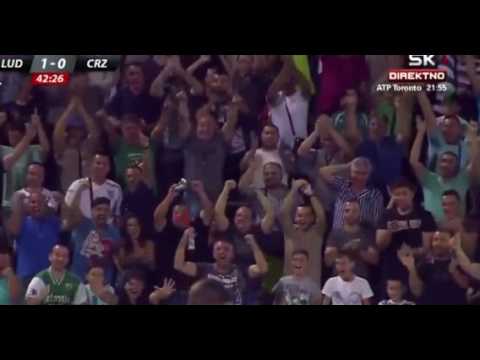 Jonathan Cafu GOAL - Ludogorets Razgrad vs FK Crvena Zvezda 1-0
