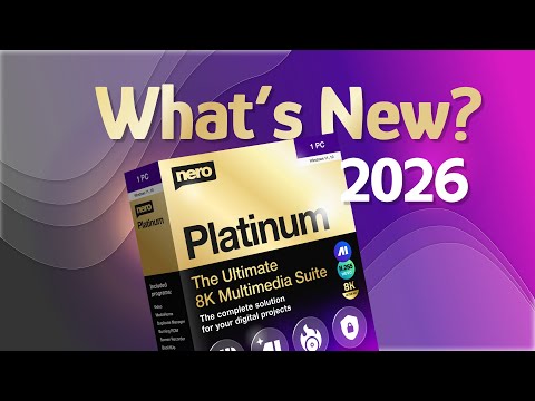 Nero Platinum Suite 2026 | What's new in Nero Software