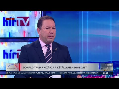 Napindító – Donald Trump: Ez egy új Közel-Kelet történelmi hajnala - HírTV
