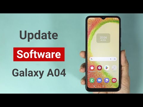How to Software Update Samsung Galaxy A04