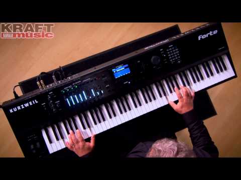 Kraft Music - Kurzweil Forte Stage Piano Performance with Chris Martirano