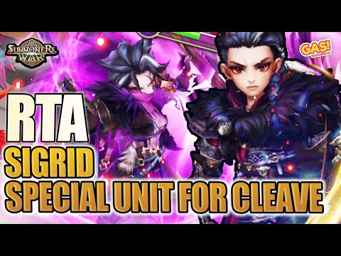 [RTA] SIGRID! BEST UNIT FOR CLEAVE TEAM! Summoners War