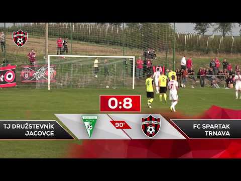 TJ DRUŽSTEVNÍK JACOVCE - FC SPARTAK TRNAVA 24.9.2019 SLOVNAFT CUP