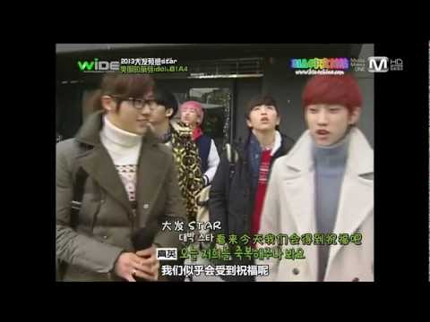 [B1A4CN字幕组]130109 Mnet Wide B1A4 cut[KR_CN]