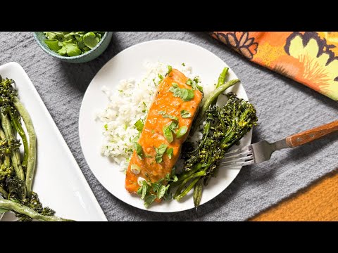 Roasted Miso Maple Salmon Recipe