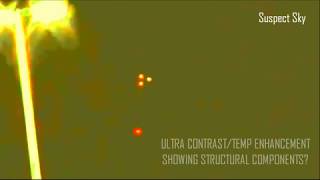 Red Triangle UFO Slowly Crosses Over Russia [SIGHTING]