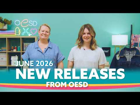 June 2026 NEW RELEASES | OESD Machine Embroidery Designs