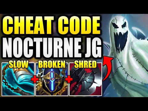 NOCTURNE JUNGLE IS THE BIGGEST CHEAT CODE FOR ESCAPING LOW ELO ASAP!