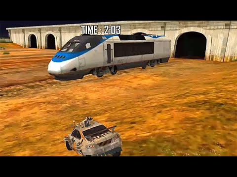 Train Derby Demolition - Level 4 Again! Using New Car!