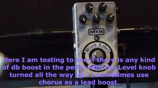 Video thumbnail for MXR ZW-38 Zakk Wylde Signature Black Label Chorus Pedal by Robert Jackson