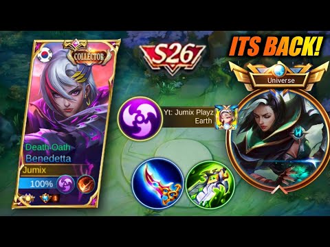 NEW SEASON BENEDETTA TUTORIAL! PROPER BUILD AND EMBLEM FOR BEGINNERS | TIPS AND TRICKS YOU MUST KNOW