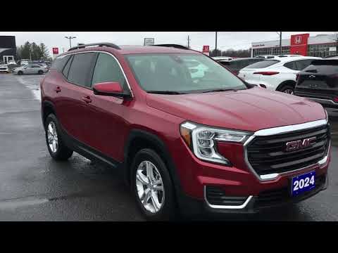 2024 GMC Terrain AWD SLE in Red for sale at Seaway Chevrolet Buick GMC Ltd in Cornwall, ON