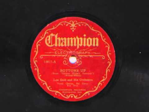 Bottoms Up by Lou Gold and His Orchestra, 1929
