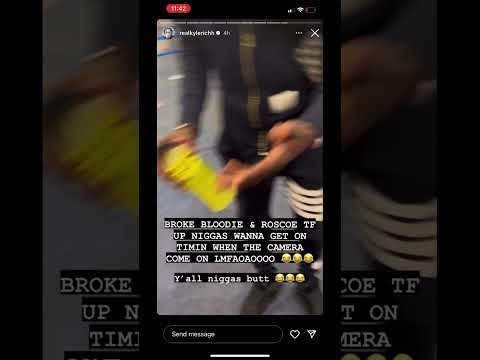 Kyle Richh says hes ON THAT to Bloodie & Roscoe G from Sugarhill!