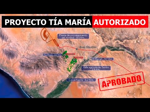 Proyecto Tía María en Arequipa recibe autorización