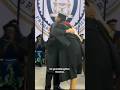 University's first Black graduate hands granddaughter her diploma at same school #shorts