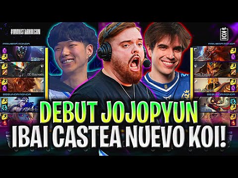 IBAI CASTEA EL DEBUT DE JOJOPYUN CON EL NUEVO KOI! - KOI vs KC Game 1 IBAI SHOWMATCH KOICON 2024