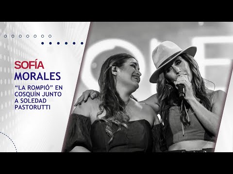 La correntina Sofi Morales, brilló en Cosquín junto a Soledad Pastorutti
