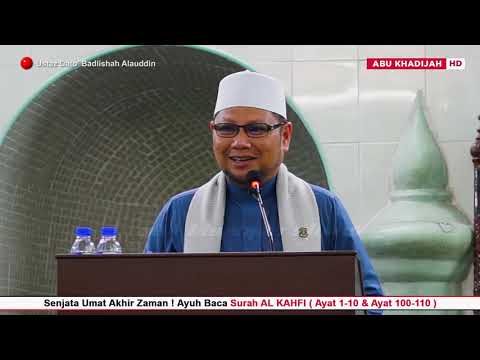 Sudah Sudah Laaa, Ayuh Bersatu Semula | Ustaz Dato Badlishah Alauddin