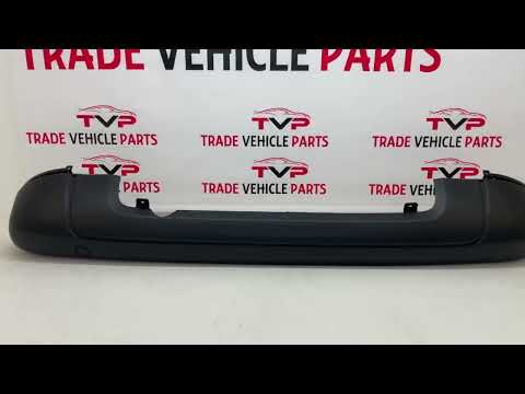 Fits Peugeot Partner 2008-2018 Rear Bumper Centre Part No Pdc Black video
