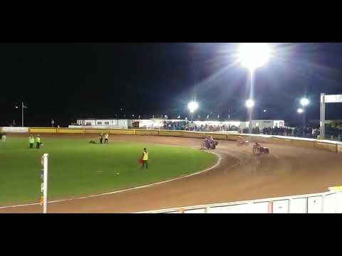 Peterborough Panthers-Lakeside Hammers. 25.03.2018. Heat 12: Lambert, Lunna, Ellis, Wajtknecht.