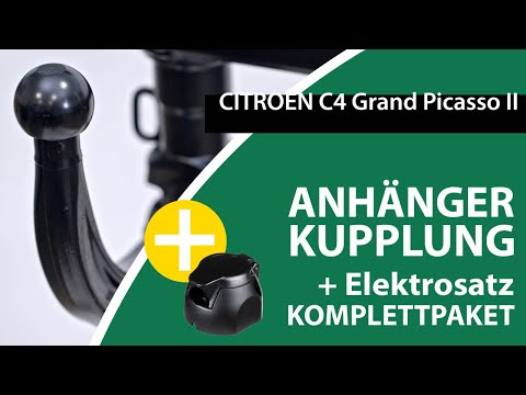 Anhängerkupplung abnehmbar CITROËN C4 Grand Picasso II | Westfalia Komplettsatz + Montage