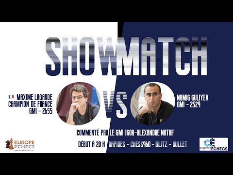 L'interview des deux joueurs  - Showmatch : Lagarde-Guliyev