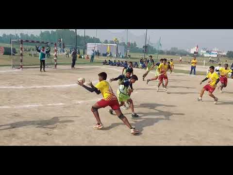 51st KVS NSM U14 BOYS HANDBALL MATCH BENGALURU VS MUMBAI REGION.  BENGALURU WON MATCH SCORE 17/13