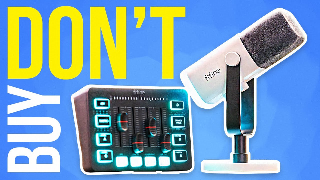 This was a DEAL BREAKER… | FIFINE SC3 + AM8 Review