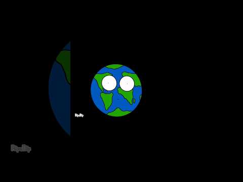 FIM DA PAGEIA #animação #humor #terra #lua #planeta #meme #animation #earth #moon