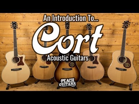 An introduction to...Cort Acoustic Guitars