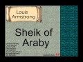 Louis Armstrong:  Sheik of Araby. - CienDeJazz Louis Armstrong:  Sheik of Araby.