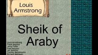 Louis Armstrong:  Sheik of Araby.