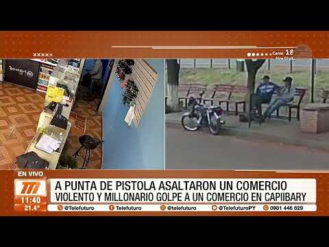 Asaltaron un comercio en Capiibary