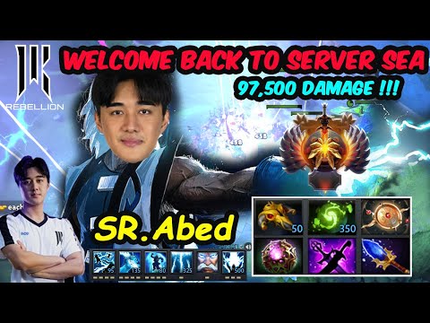 When Abed back to Server SEA  A-GOD [Zeus] MIDLANE - IMBA MAGIC DAMAGE  97,500 Dota 2 7.32E